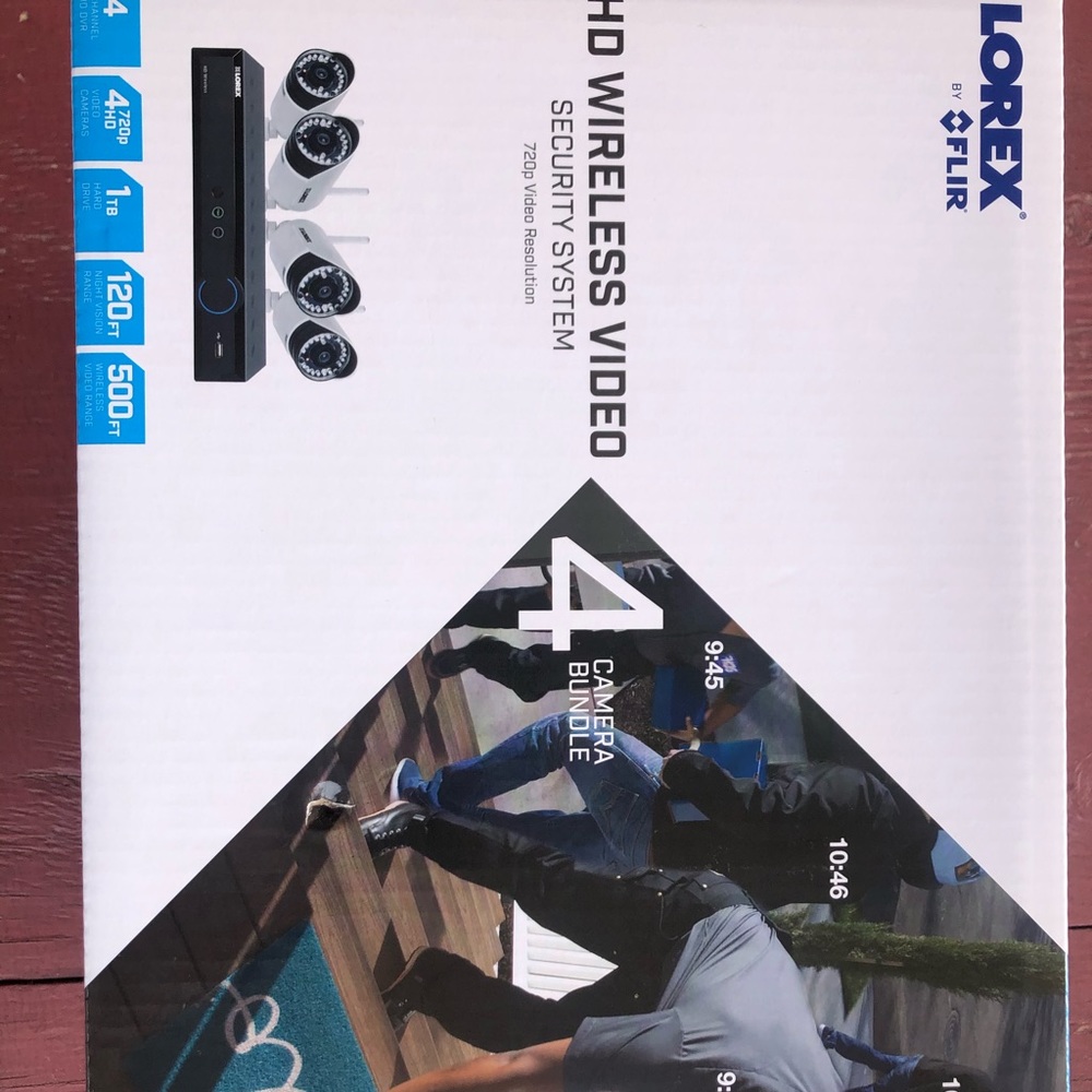 New in box lorex security system
